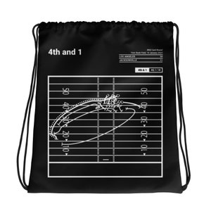 Greatest Jaguars Plays Drawstring Bag: 4th and 1 (2023)