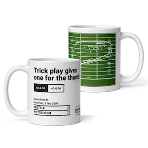 Najwięksi gracze Steelers w kubku: Trick play daje jeden za kciuk (2006)