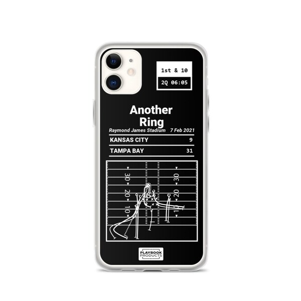 Greatest Buccaneers Plays iPhone Case: Another Ring (2021)