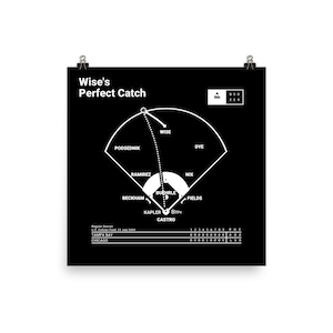 &quot;Größeste White Sox spielt &quot;&quot;Poster: Wise&#39;s Perfect Catch&quot;&quot; (2009)&quot;