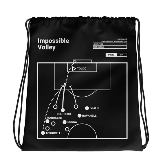 Juventus drawstring bag hotsell