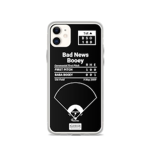 Greatest First Pitch Bloopers Plays iPhone Case: Bad News Booey (2009)