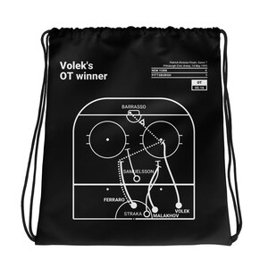 Greatest Islanders Plays Drawstring Bag: Volek&#39;s OT winner (1993)