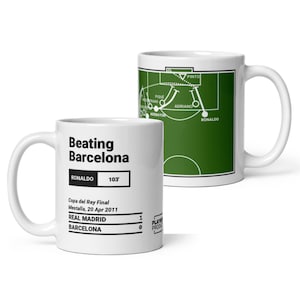 Greatest Real Madrid Plays Mug: Beating Barcelona (2011)