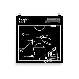 Greatest Pacers Plays Poster: Reggie&#39;s 8 in 9 (1995)