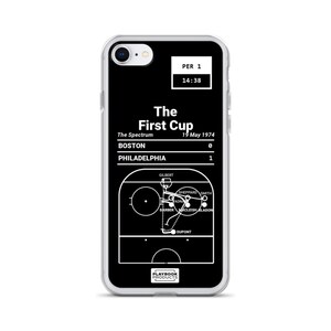 Greatest Flyers Plays iPhoneCase: The First Cup 1974 iPhone SE