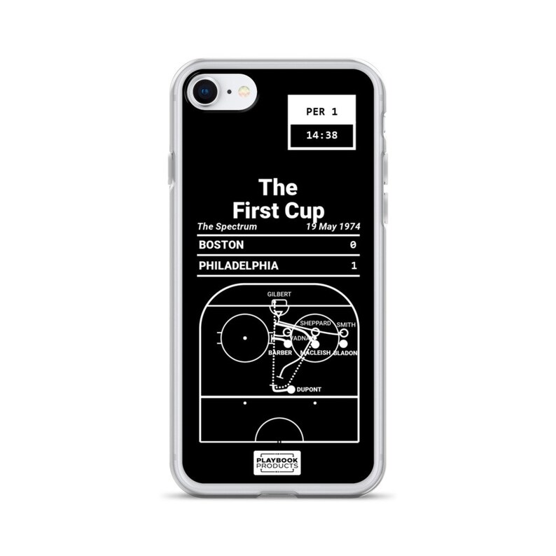 Greatest Flyers Plays iPhoneCase: The First Cup 1974 iPhone SE