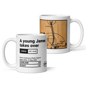 Greatest Cavaliers Plays Mug: A young James takes over (2007)