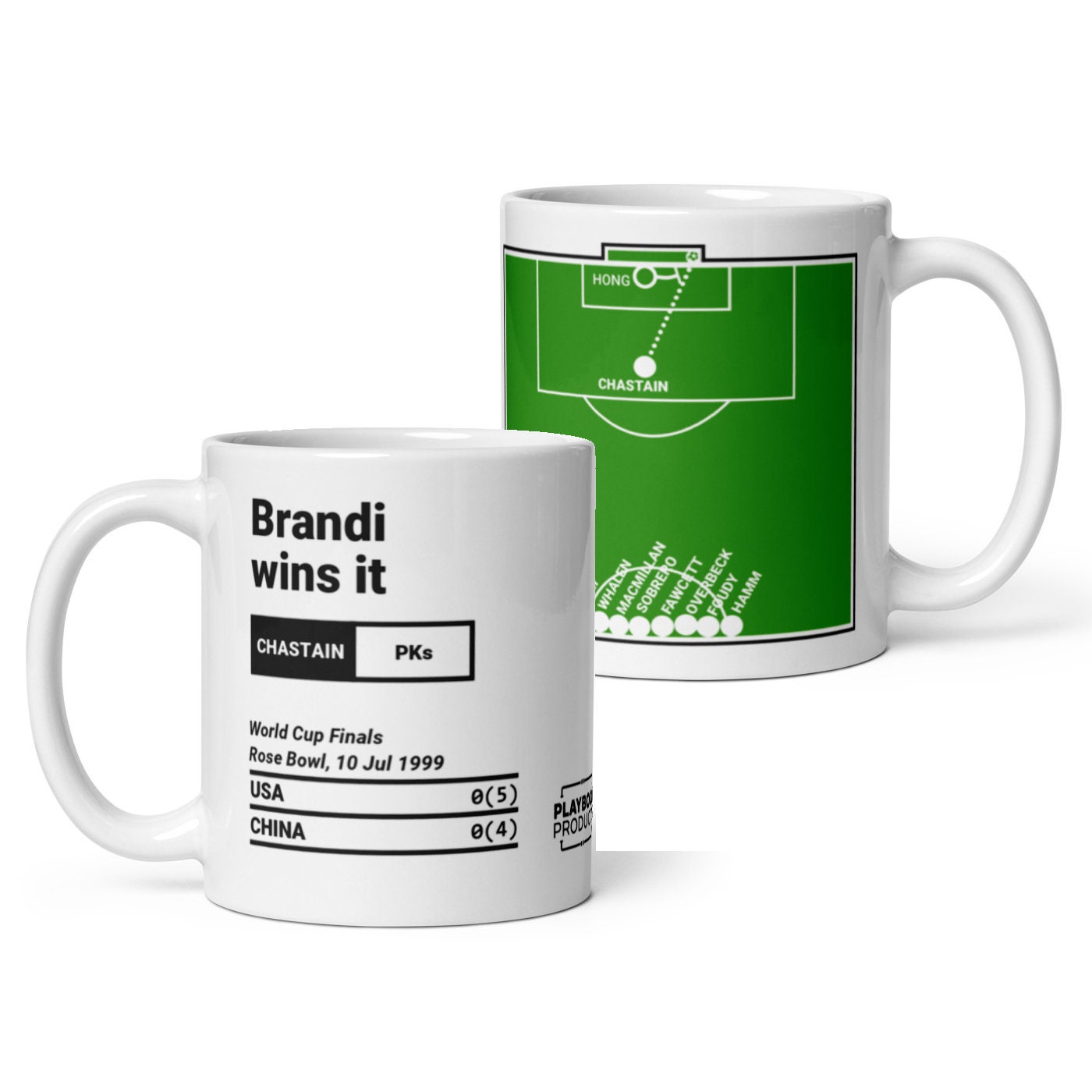 Größte USWNT Spiele Tasse: Brandi gewinnt es (1999)