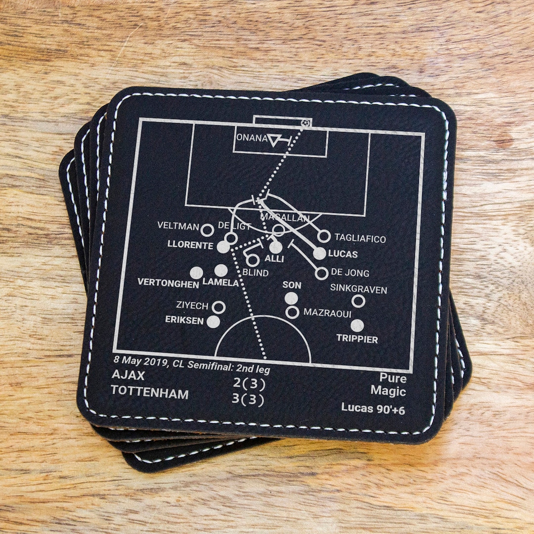 Tottenham Hotspur Sottobicchiere In Gomma Ufficiale Diametro 9,5 Cm - 2