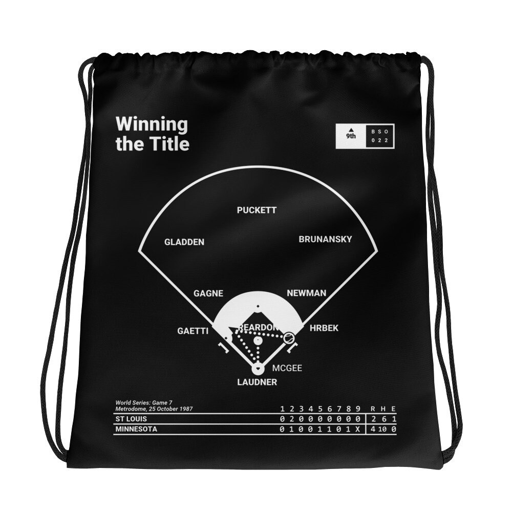Greatest Twins Plays Drawstring Bag Winning The Title | 1987