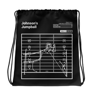 Greatest Texans Plays Drawstring Bag: Johnson&#39;s Jumpball (2010)