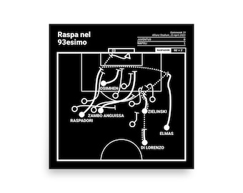 Greatest Napoli Plays Poster: Raspa nel 93esimo (2023)