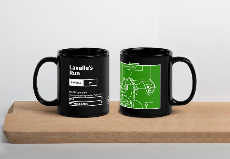 Greatest USWNT Plays Mug: Lavelle's Run (2019) image 7