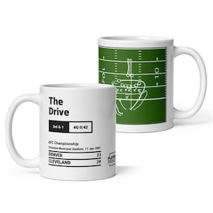 Greatest Broncos Spielt Tasse: The Drive (1987)