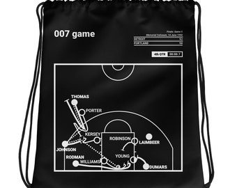 ピストンズの偉大なプレー：巾着袋：007ゲーム（1990年）