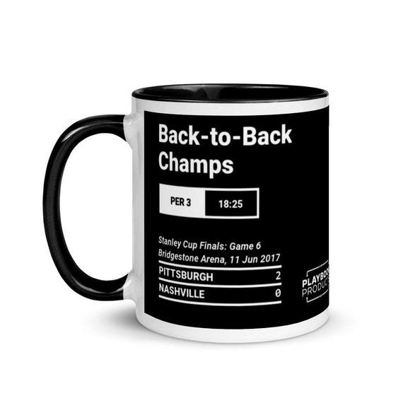Greatest Penguins Plays Mug: Back-to-back Champs (2017) - Etsy Ireland
