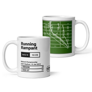 Greatest Ohio State Football Plays Mug: Running Rampant (2015)