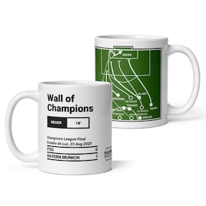Greatest Bayern Munich Plays Mug: Wall of Champions (2020)