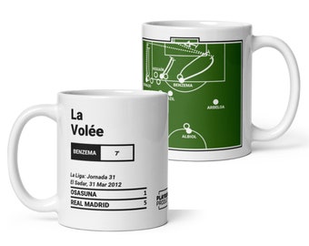 Taza con las mejores jugadas del Real Madrid: La Volée (2012)
