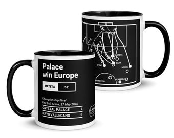 Greatest Crystal Palace Plays Mug: Palace win Europe (2026)