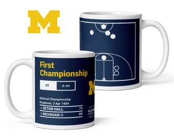 Taza de las mejores jugadas de baloncesto de Michigan: Primer campeonato (1989)