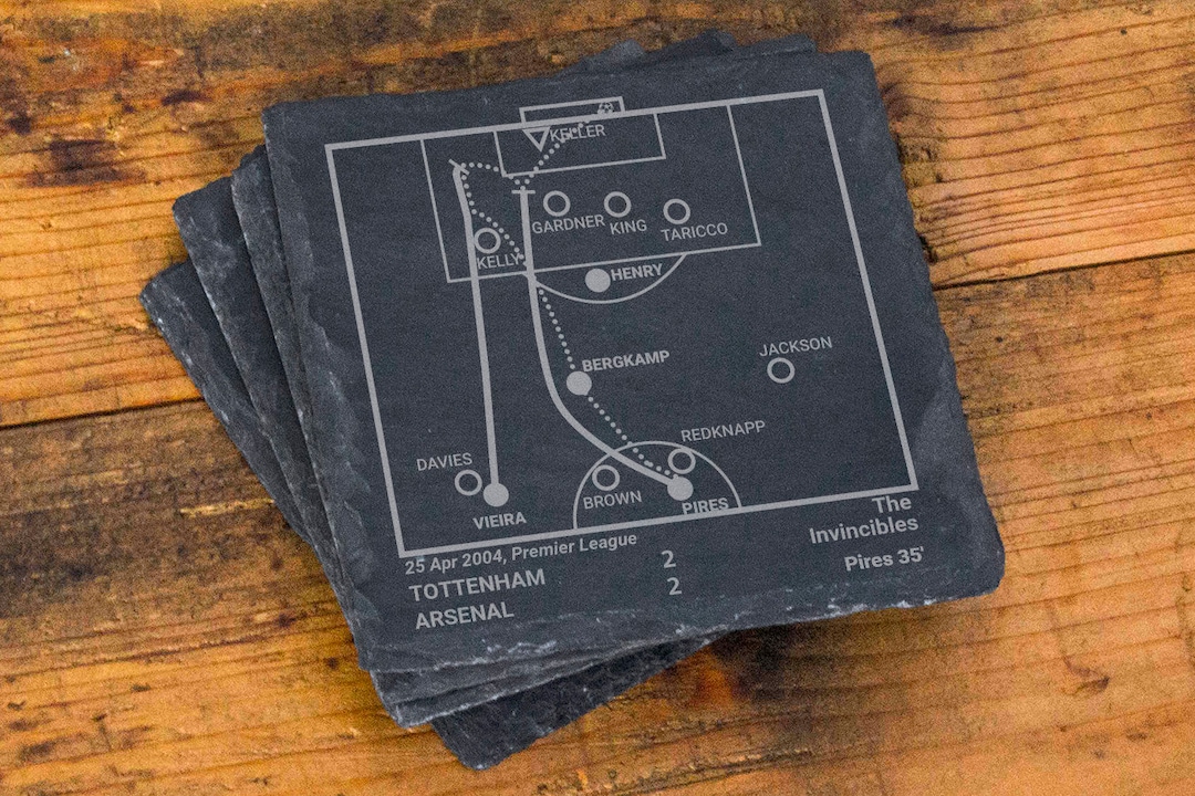Greatest Arsenal Plays: Slate Coasters (set of 4) - Etsy
