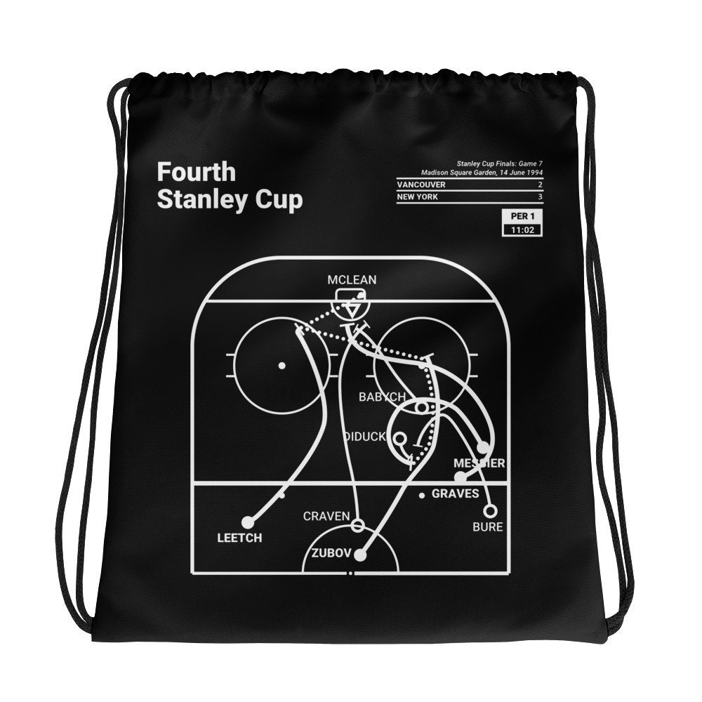 Greatest Rangers Plays Drawstring Bag Fourth Stanley Cup | 1994