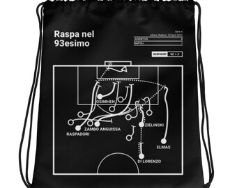 Greatest Napoli Plays Drawstring Bag: Raspa nel 93esimo (2023)