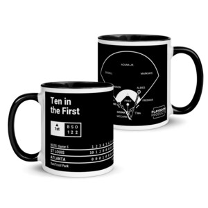 Greatest Cardinals Plays Mug: Ten in the First (2019)