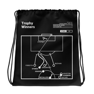 Bolsa de tela con las mejores jugadas del Southampton: Ganadores del trofeo (1976)