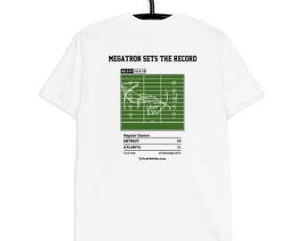 Greatest Lions Plays T-shirt: Megatron Sets the Record (2012)