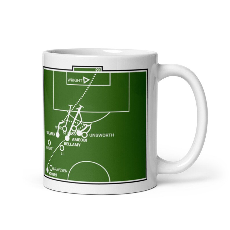 Greatest Newcastle Plays Mug: Shearer's Volley (2002) image 2