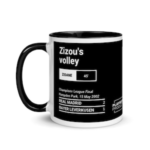 Greatest Real Madrid Plays Mug: Zizou&#39;s volley (2002)