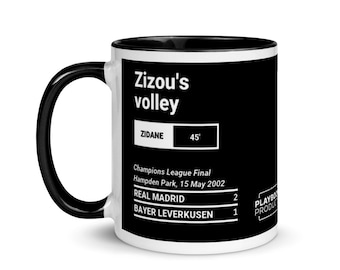 Greatest Real Madrid Plays Mug: Zizou's volley (2002)