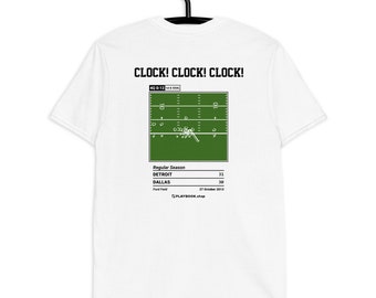 Greatest Lions Plays T-shirt: Clock! Clock! Clock! (2013)