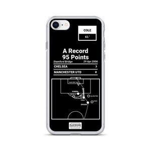 Greatest Chelsea Plays iPhone Case: Cole&#39;s Goal Clinches (2006)