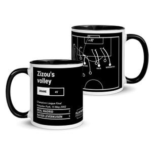 Greatest Real Madrid Plays Mug: Zizou&#39;s volley (2002)