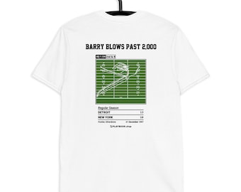 Greatest Lions Plays T-shirt: Barry Blows Past 2,000 (1997)