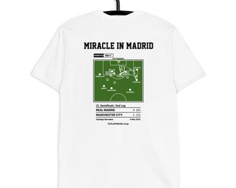 Greatest Real Madrid Plays T-shirt: Miracle in Madrid (2022)