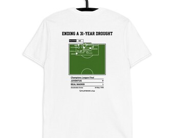 Greatest Real Madrid Plays T-shirt: Ending a 31-Year Drought (1998)