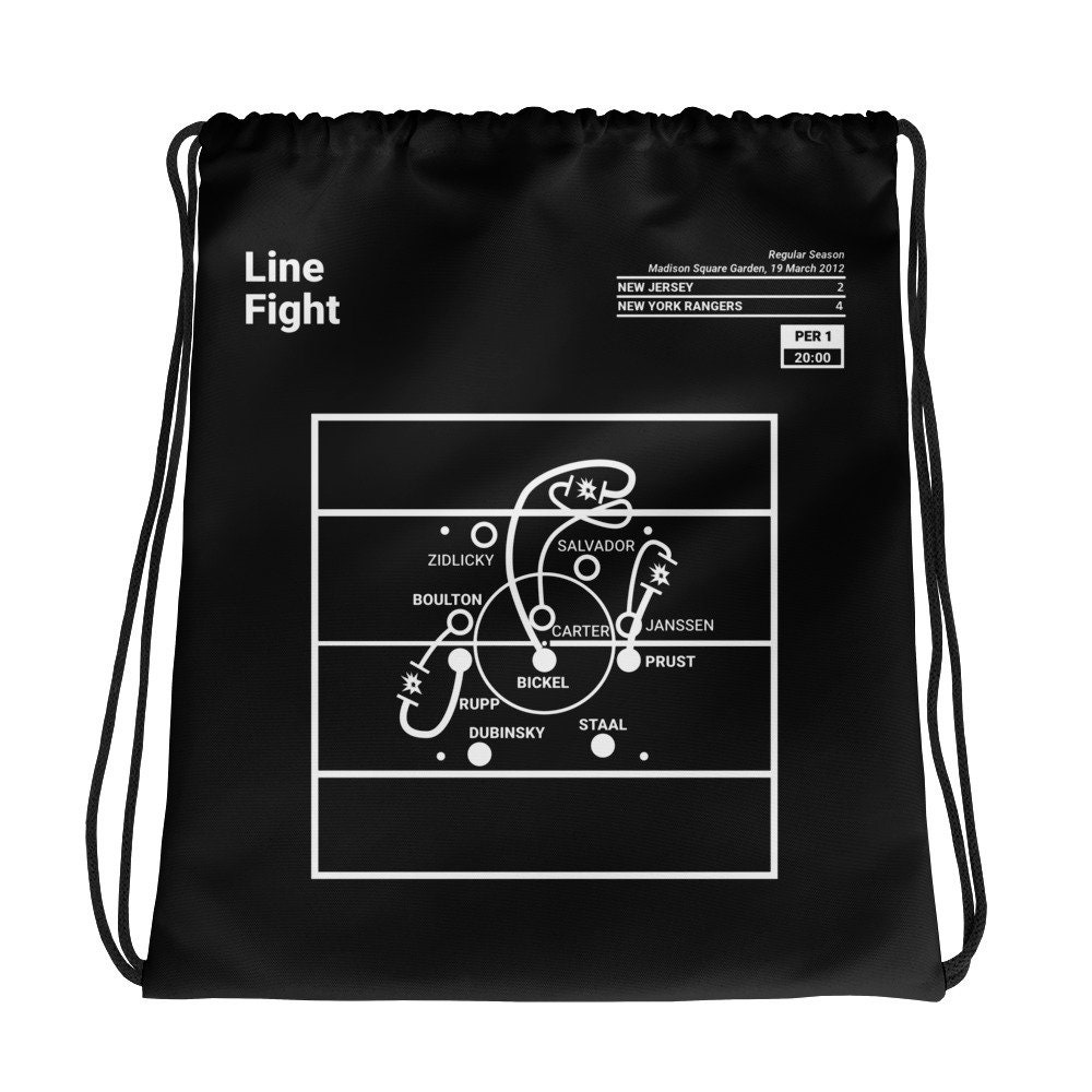 Oddest Rangers Plays Drawstring Bag Line Fight | 2012