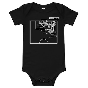 Greatest Real Madrid Plays Baby Bodysuit: Best in Europe (1986)