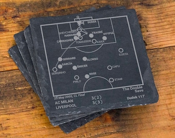 Greatest Liverpool Plays: Slate Coasters (Set of 4)