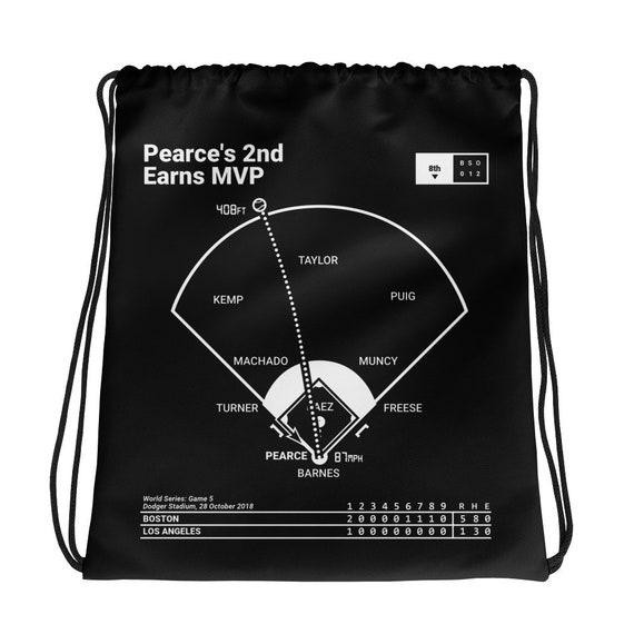 red sox drawstring bag