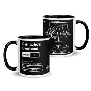 Größte Manchester United Plays Tasse: Garnacho's Overhead (2023)