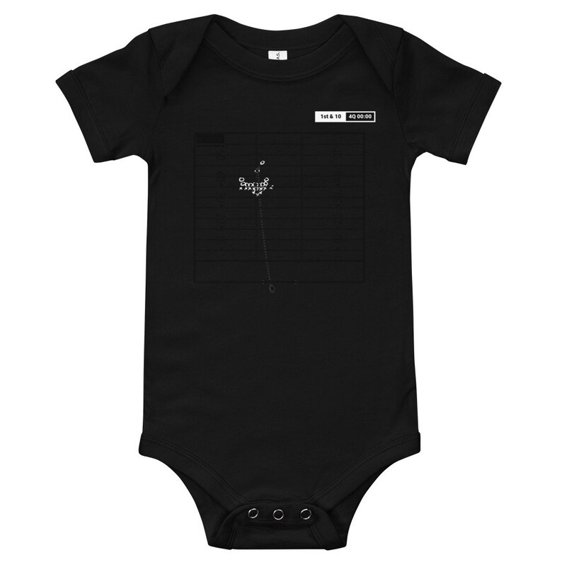The Kick 1985 Greatest Alabama Football Plays Baby Bodysuit