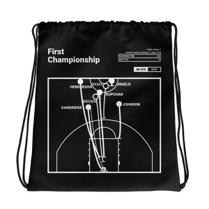 Greatest Wizards Plays Drawstring Bag: First Championship (1978)