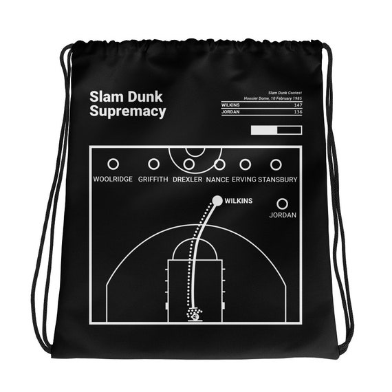Michael jordan drawstring bag sale