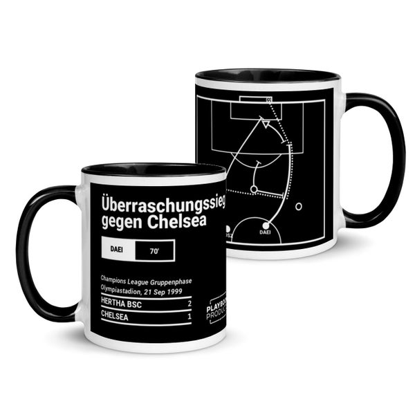 Greatest Hertha BSC Plays Mug: Überraschungssieg gegen Chelsea (1999)